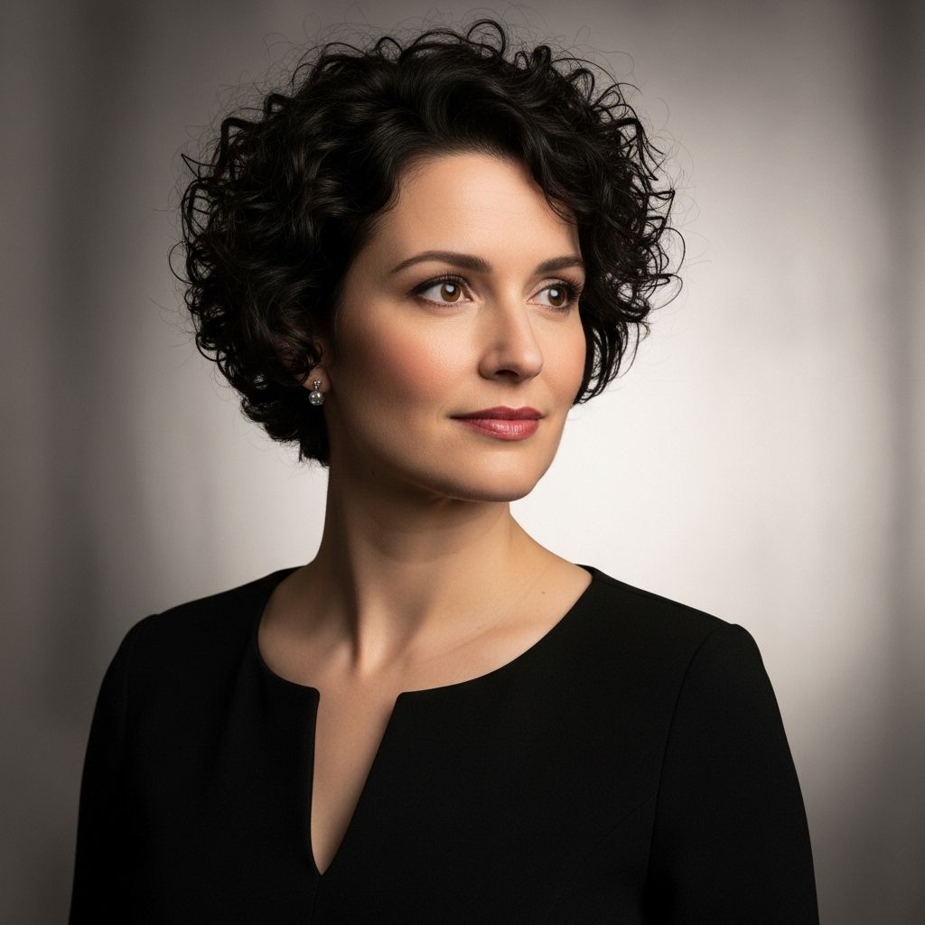 Femme d'âge moyen marchant dans un parc verdoyant avec des arbres en arrière-plan, portant des vêtements de sport légers, sourire détendu, illustration du mouvement quotidien accessible et bénéfique